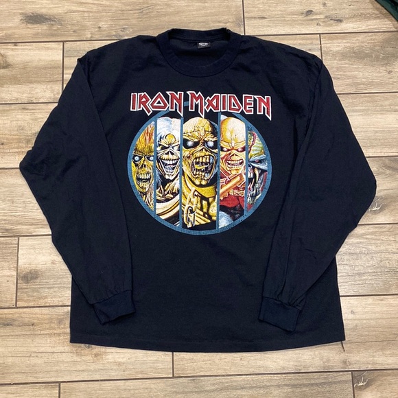 Iron Maiden Other - Vintage Iron Maiden Long Sleeve Tee Size XL